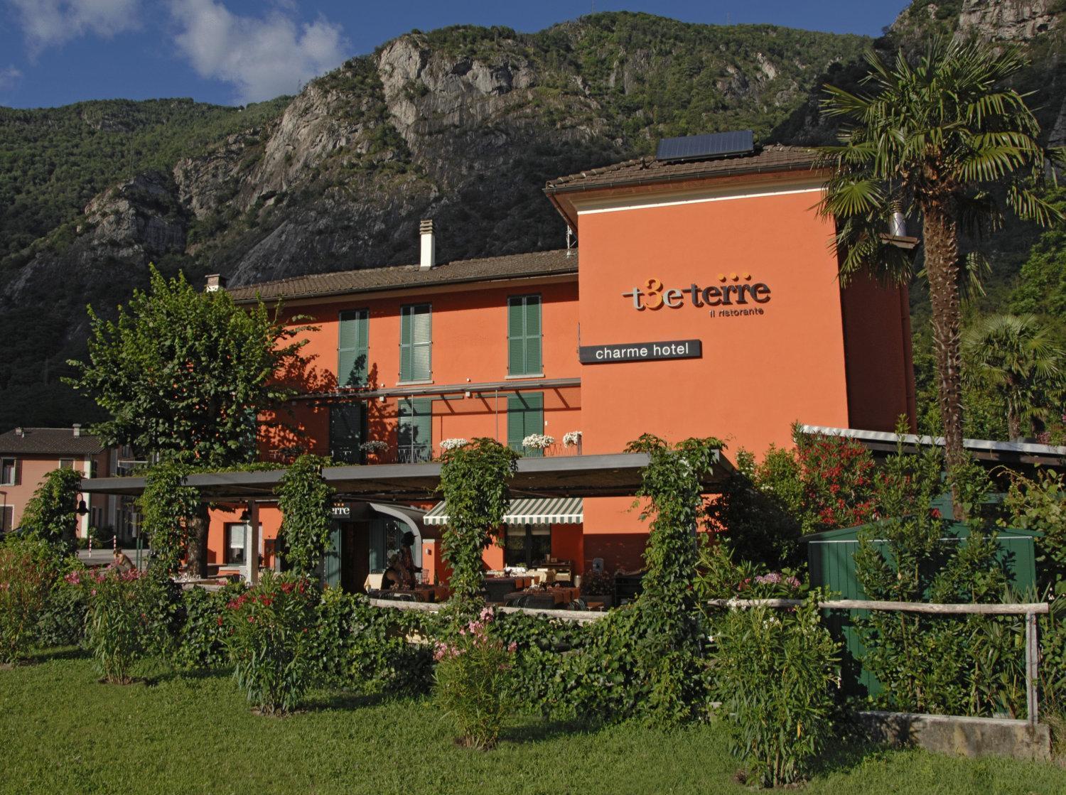 Ristorante Charme Hotel Tre Terre Ponte Brolla Εξωτερικό φωτογραφία
