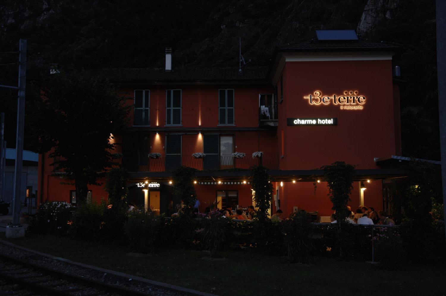 Ristorante Charme Hotel Tre Terre Ponte Brolla Εξωτερικό φωτογραφία